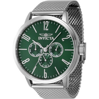 Specialty GMT Quartz Green Dial Men's Watch