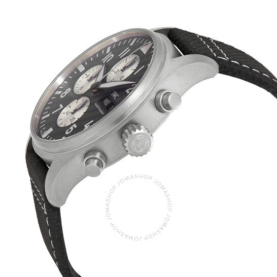 IWC, Pilot Chronograph AMG Automatic Carbon Dial Men's Watch