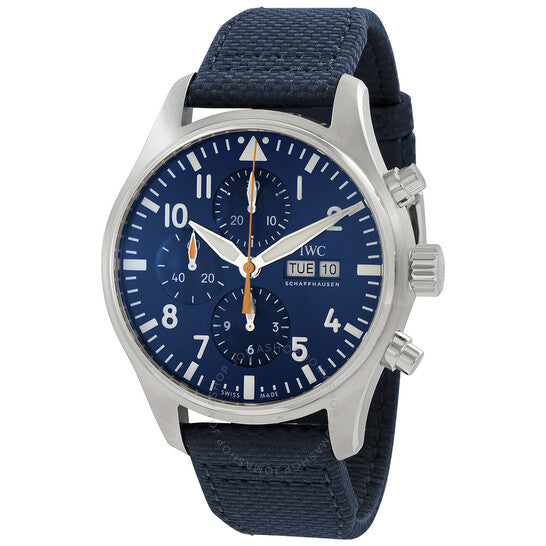 IWC, Pilot Chronograph Automatic Blue Dial Men's Watch