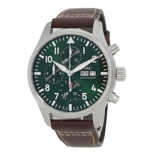 IWC, Pilot Chronograph Automatic Green Dial Men's Watch