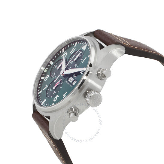 IWC, Pilot Chronograph Automatic Green Dial Men's Watch