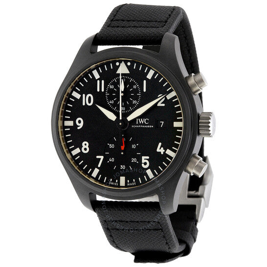 ساعة IWC، ساعة Pilot's Top Gun الأوتوماتيكية كرونوغراف للرجال