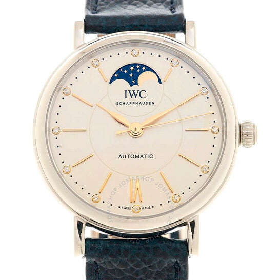 IWC, Portofino Automatic Diamond White Dial Men's Watch