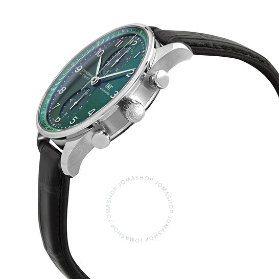 IWC, Portugieser Chronograph Automatic Green Dial Men's Watch