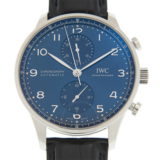 IWC, Portuguese Chronograph Automatic Blue Dial Men's Watch