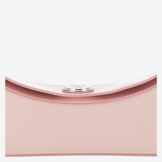 Ovalo Leather Clutch Bag