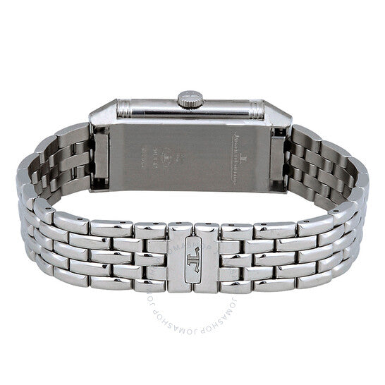 Jaeger LeCoultre, Reverso Diamond Silver Dial Ladies Watch