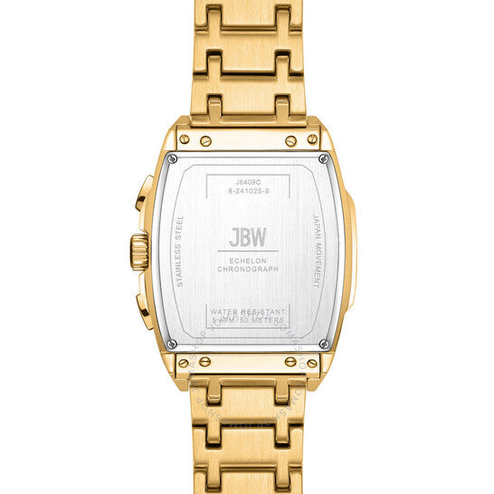JBW, Echelon Collection Chronograph Quartz Brown Dial Men's Watch