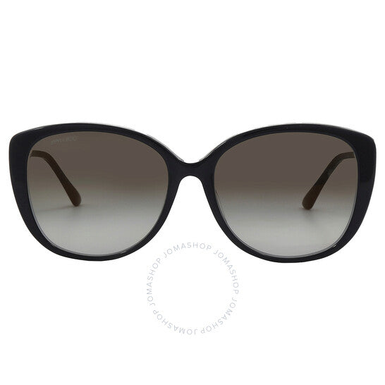 Jimmy Choo, Grey Gradient Cat Eye Ladies Sunglasses