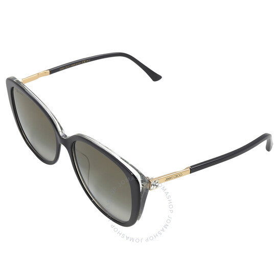 Jimmy Choo, Grey Gradient Cat Eye Ladies Sunglasses