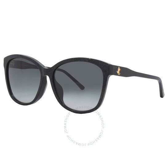 نظارة شمسية نسائية بتصميم فراشة رمادية من جيمي تشو