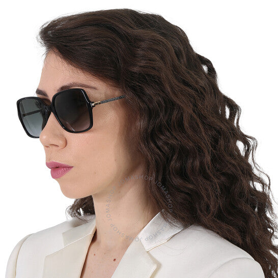 نظارة شمسية نسائية مربعة رمادية اللون من جيمي تشو