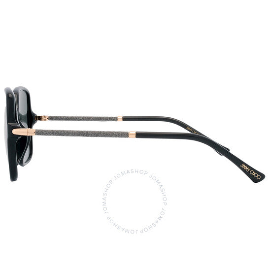 نظارة شمسية نسائية مربعة رمادية اللون من جيمي تشو