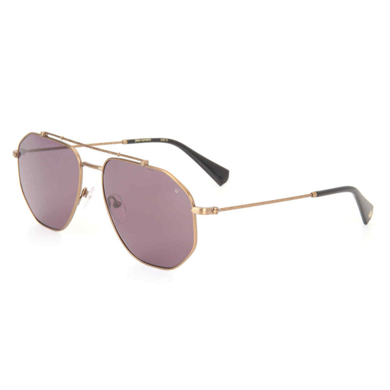 Brown Pilot Men's Sunglasses