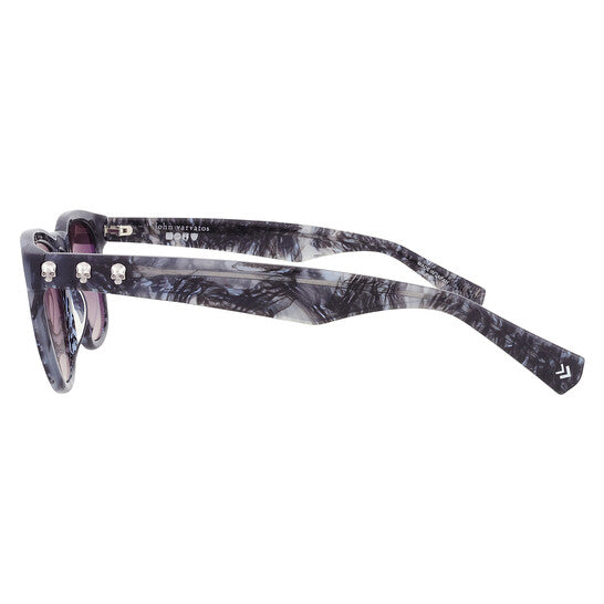 Smoke Oval Men's Sunglasses