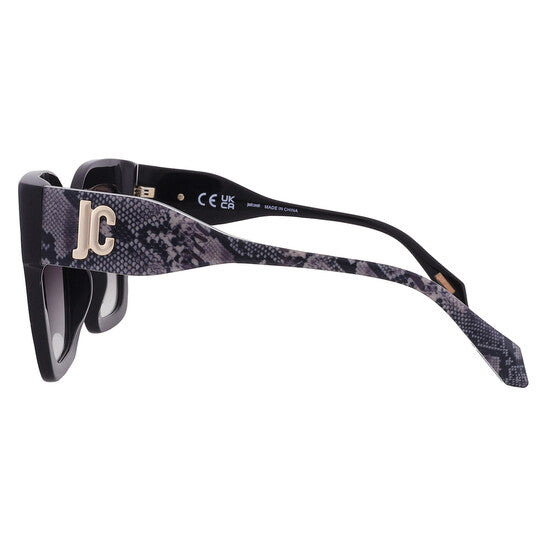 Smoke Gradient Square Ladies Sunglasses