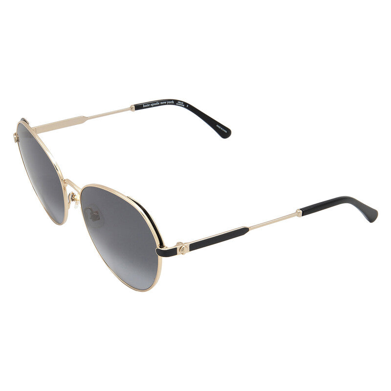 Grey Shaded Oval Ladies Sunglasses