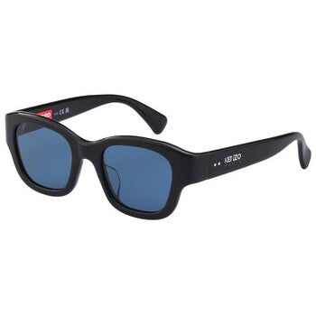Blue Rectangular Men's Sunglasses