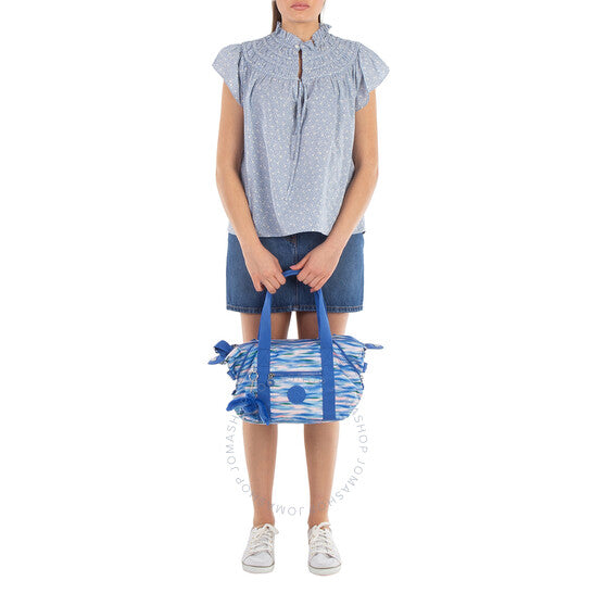 Kipling, Diluted Blue Art Mini Tote Bag