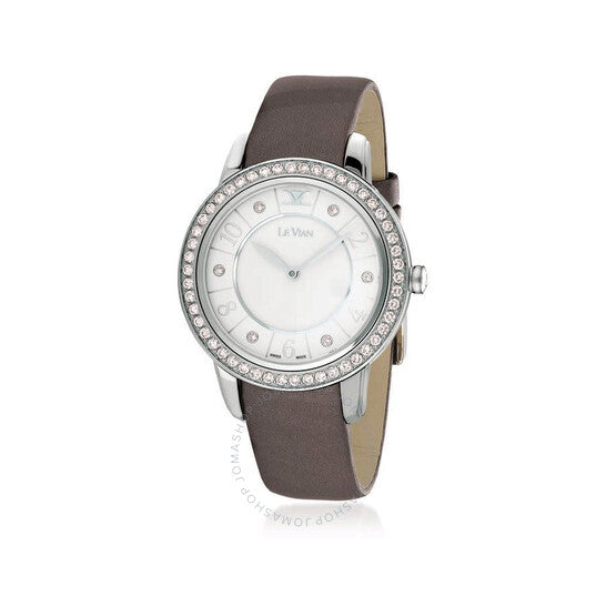 Le Vian, Parry II Quartz Diamond White Dial Ladies Watch