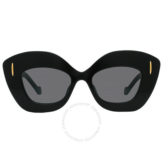 نظارة شمسية نسائية من لويفي بتصميم عين القطة رمادية