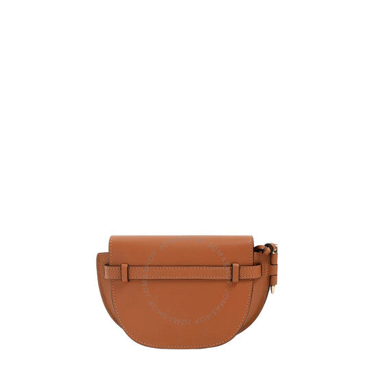 حقيبة Loewe Gate Dual Mini من جلد العجل الناعم