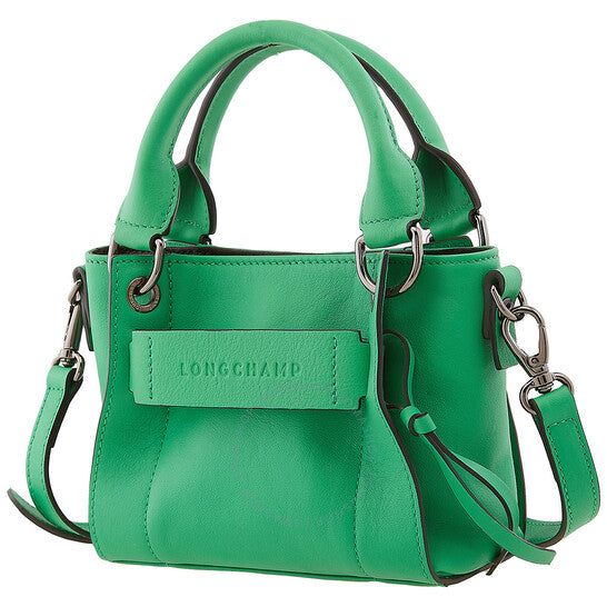 Longchamp, 3D XS Handbag Green - Leather