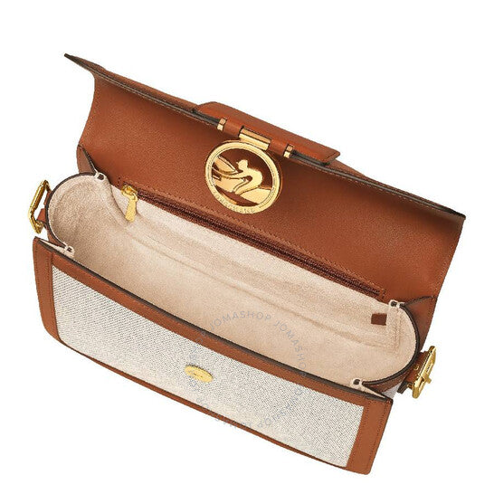 Longchamp, Box-Trot M Canvas Crossbody Bag