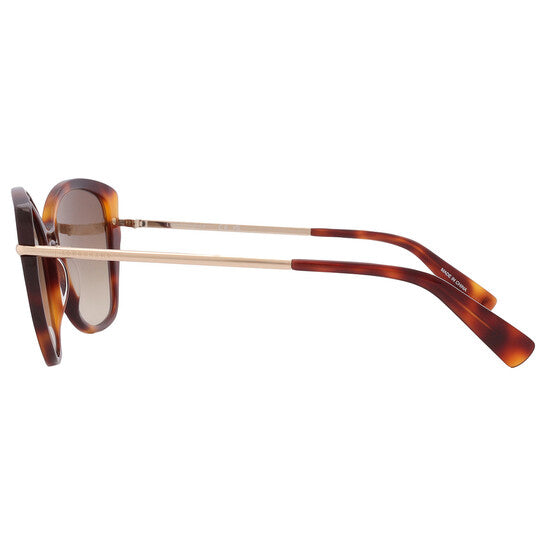 Brown Gradient Butterfly Ladies Sunglasses