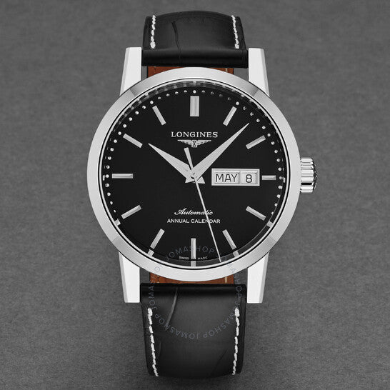Longines, 1832 Automatic Chronometer Black Dial Men's Watch