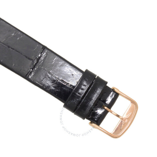 ساعة لونجين أغاسيز كوارتز بمينا بيضاء للسيدات