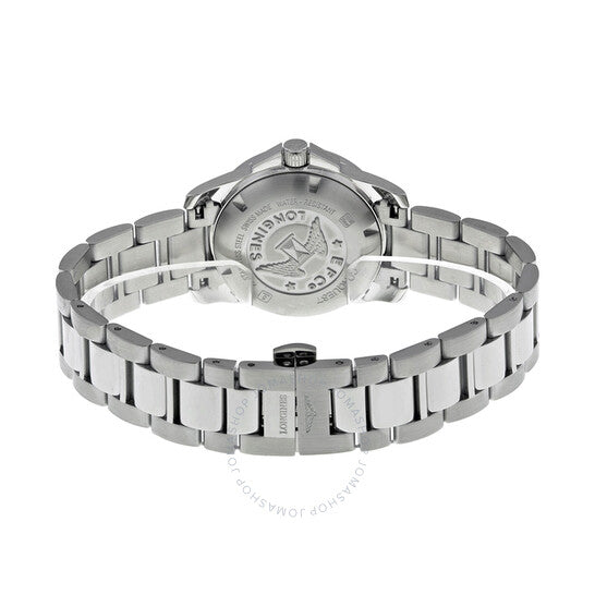 Longines, Conquest Automatic White Dial Stainless Steel Ladies Watch