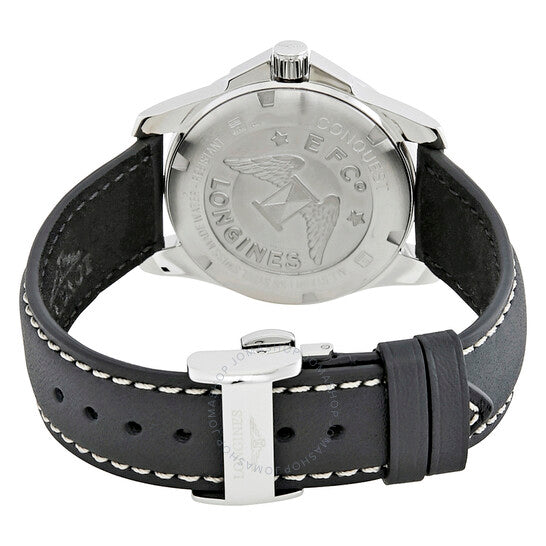 Longines, Conquest Black Dial Ladies Watch