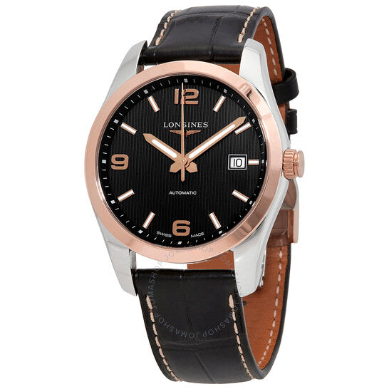 Longines, Conquest Classic Automatic Black Dial Men's Watch