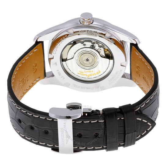 Longines, Conquest Classic Black Dial Automatic Men's Watch
