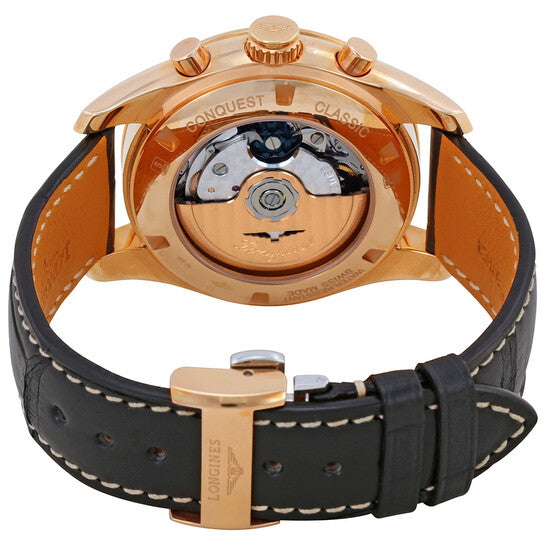 Longines, Conquest Classic Black Dial Men's Chronograph Watch L27868563