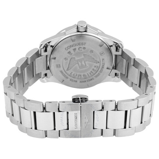 Longines, Conquest Quartz Black Dial Ladies Watch