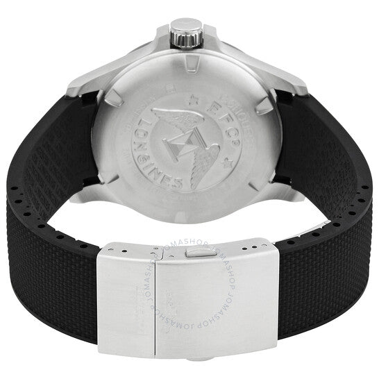 ساعة لونجين كونكويست كوارتز للرجال بمينا أسود L37294569