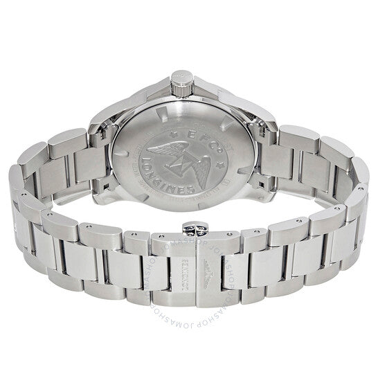 Longines, Conquest Silver Dial Stainless Steel Men's 41mm Watch