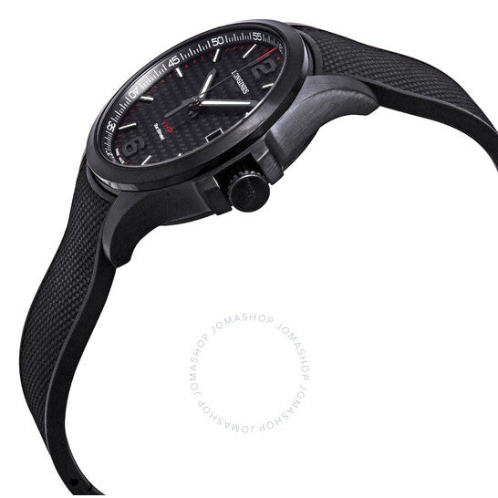 Longines, Conquest V.H.P. Black Carbon Dial Men's Watch
