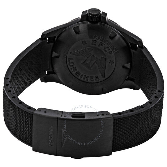 Longines, Conquest V.H.P. Black Carbon Dial Men's Watch