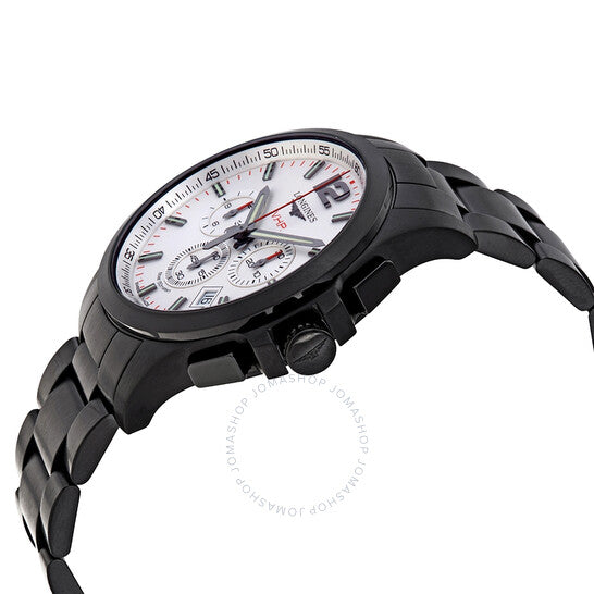 Longines, Conquest V.H.P. Perpetual Chronograph Quartz Silver Dial Men's Watch