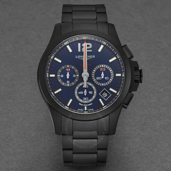 Longines, Conquest V.H.P. Chronograph Blue Dial Men's Watch