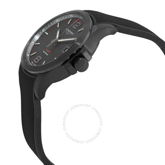 Longines, Conquest V.H.P. Quartz Black Dial Men's Watch