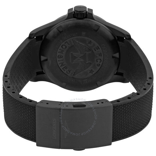 Longines, Conquest V.H.P. Quartz Black Dial Men's Watch