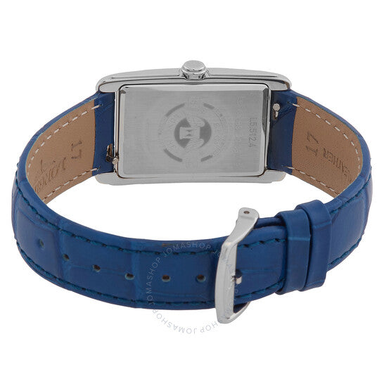 ساعة لونجين دولتشي فيتا كوارتز بمينا زرقاء للنساء