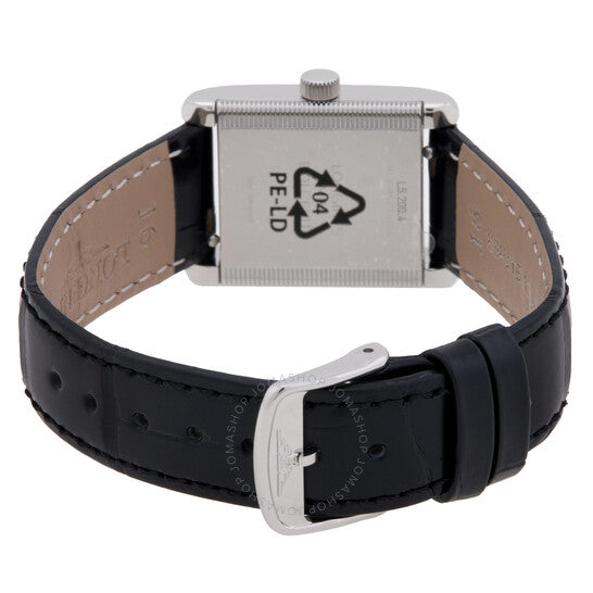 ساعة لونجين دولتشي فيتا كوارتز للنساء بمينا فضي