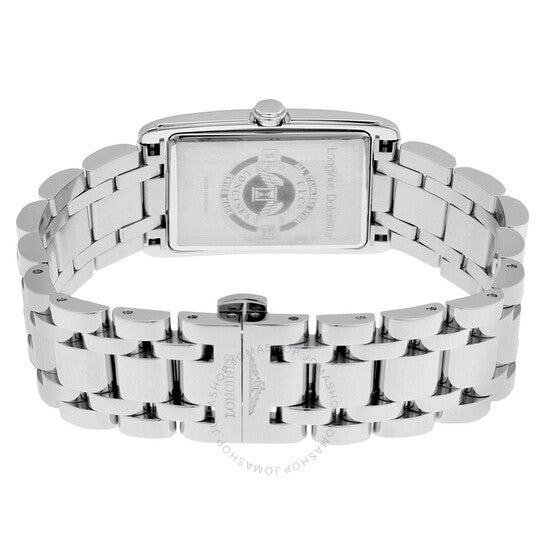 ساعة لونجين دولتشي فيتا النسائية الفضية بمينا فلينك