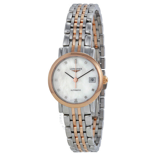 Longines, Elegance Automatic Mother of Pearl Dial Ladies Watch