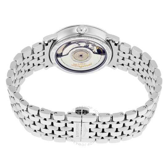 لونجين، ساعة نسائية أنيقة أوتوماتيكية من عرق اللؤلؤ